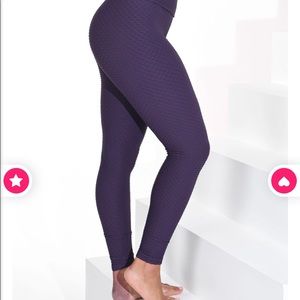 Booty by Brabants croco skin leggings, Dusk